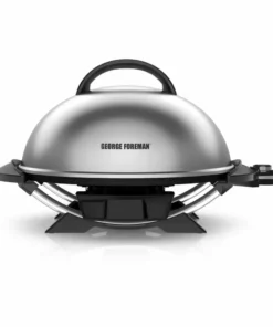 George Foreman Grills 1600-Watt Silver Electric Grill