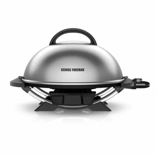 George Foreman Grills 1600-Watt Silver Electric Grill -Mmaster Outlet Shop 18136797