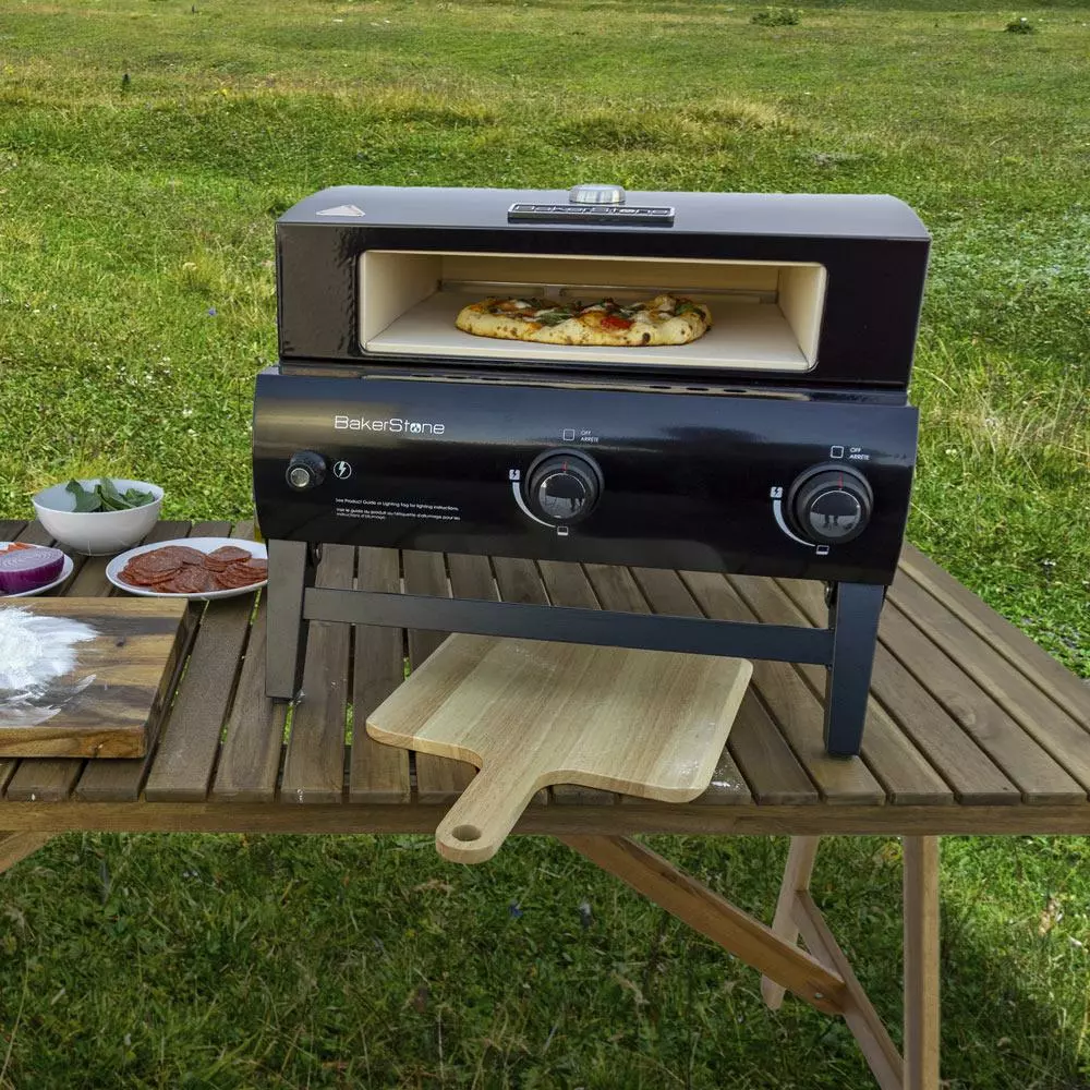 BakerStone Outdoor Kitchens BakerStone Original Series Portable LP Gas Pizza Oven Box Kit 2 BakerStone Outdoor Kitchens BakerStone Original Series Portable LP Gas Pizza Oven Box Kit - Image 2