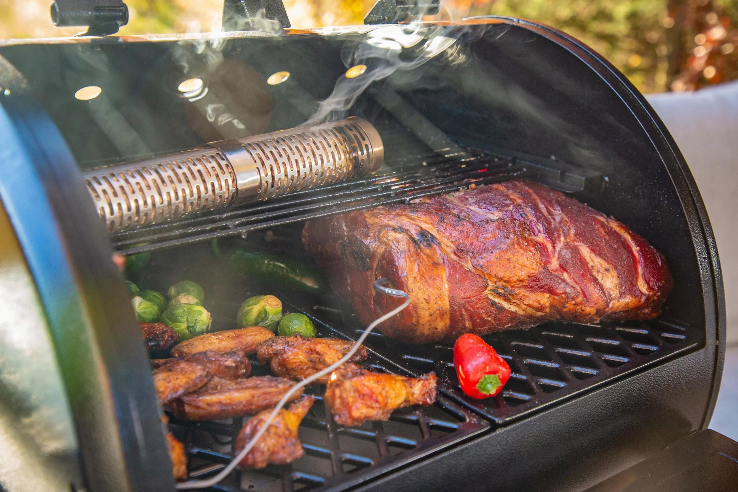 Pit Boss Grills 600-sq in Black Pellet Grill 9 Pit Boss Grills 600-sq in Black Pellet Grill - Image 9