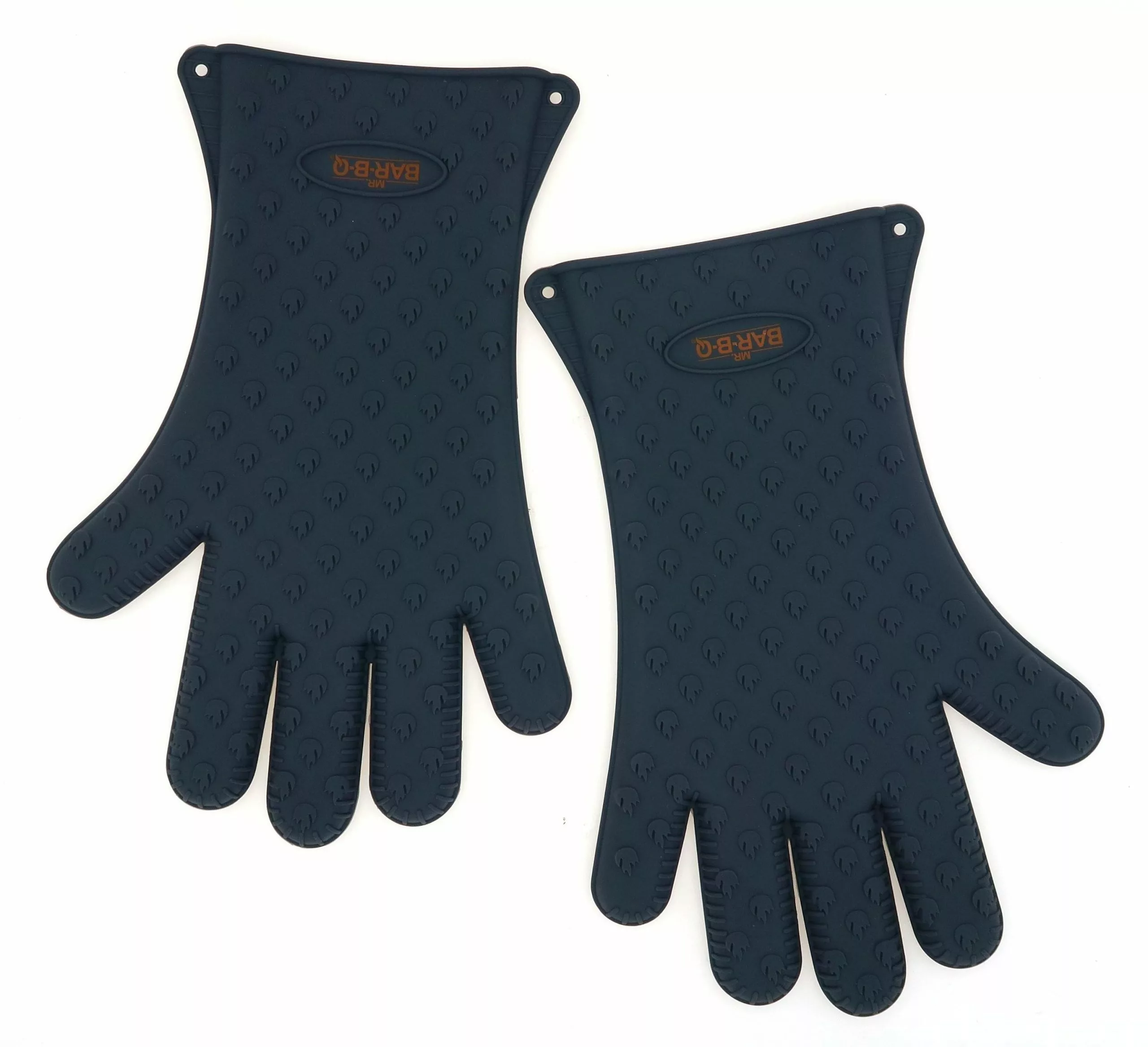 Mr. Bar-B-Q Grilling Tools & Accessories Gray Silicone Grill Gloves 1 Mr. Bar-B-Q Grilling Tools & Accessories Gray Silicone Grill Gloves