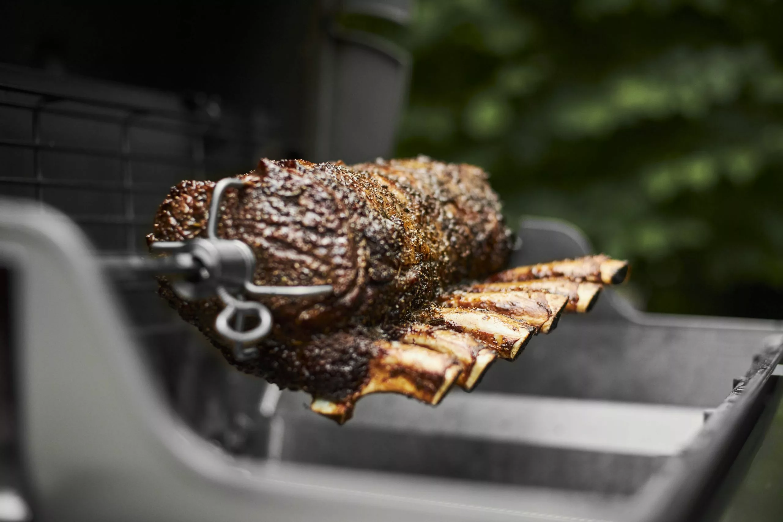 Weber Grilling Tools & Accessories 55.7-in Stainless Steel Grill Rotisserie 4 Weber Grilling Tools & Accessories 55.7-in Stainless Steel Grill Rotisserie - Image 4