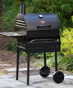 Char-Griller Grills 23-in W Black Barrel Charcoal Grill -Mmaster Outlet Shop 43062518