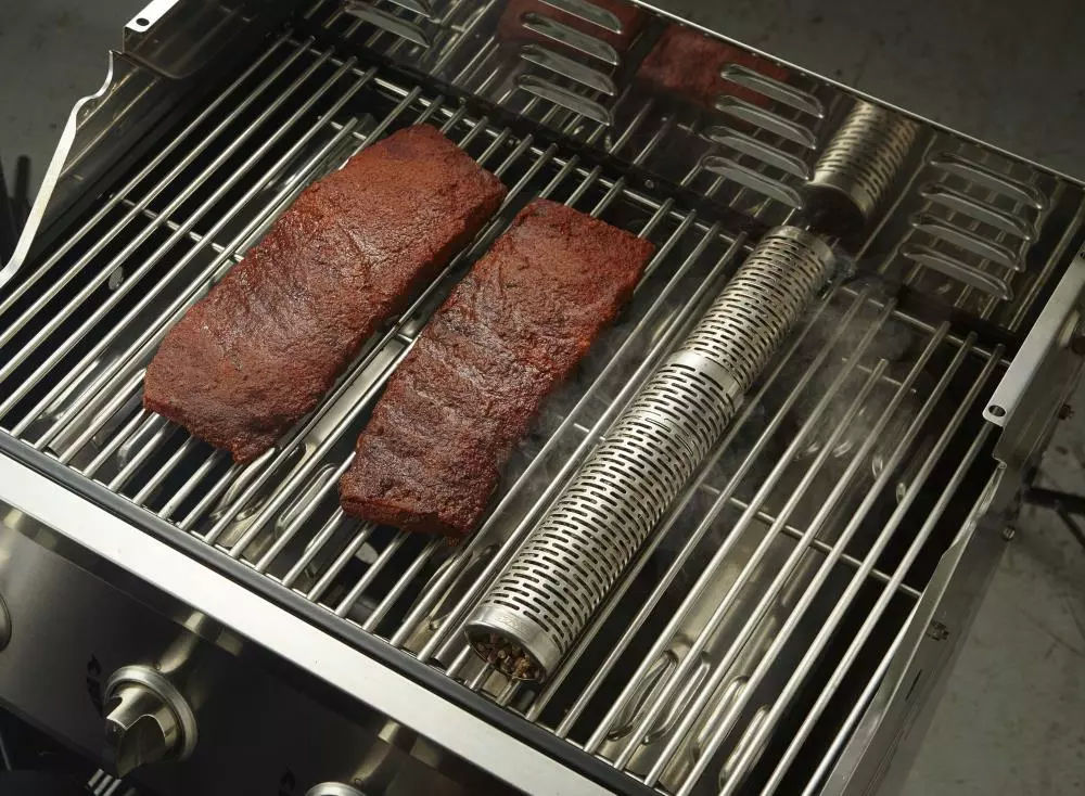 A-MAZE-N Grill Replacement Parts Adjustable Length Stainless Steel Briquette Grate 4 A-MAZE-N Grill Replacement Parts Adjustable Length Stainless Steel Briquette Grate - Image 4