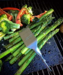 BBQ Croc Grilling Tools & Accessories 3 in 1 barbecue tool, 21 in. Black Aluminum Scissor-style Tongs -Mmaster Outlet Shop 43286439