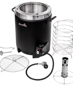 Char-Broil Turkey Fryers, Cookers, & Pots Big Easy 0-Gallon 20-lb Cylinder Piezo Ignition Oil-less Gas Turkey Fryer -Mmaster Outlet Shop 43320884