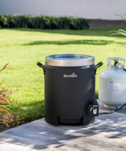 Char-Broil Turkey Fryers, Cookers, & Pots Big Easy 0-Gallon 20-lb Cylinder Piezo Ignition Oil-less Gas Turkey Fryer -Mmaster Outlet Shop 43320886 scaled