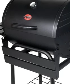 Char-Griller Grills 23-in W Black Barrel Charcoal Grill -Mmaster Outlet Shop 43456944