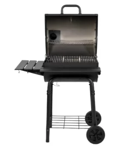 Char-Griller Grills 23-in W Black Barrel Charcoal Grill -Mmaster Outlet Shop 43456948