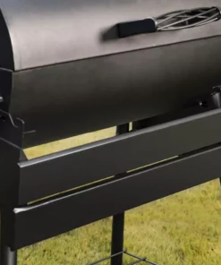 King-Griller Grills Smokin' Ace 30-in W Black Barrel Charcoal Grill -Mmaster Outlet Shop 43457015