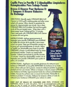 Citrusafe Grilling Tools & Accessories Heavy Duty Grid Scrubber 9 Citrusafe Grilling Tools & Accessories Heavy Duty Grid Scrubber -Mmaster Outlet Shop 43491786