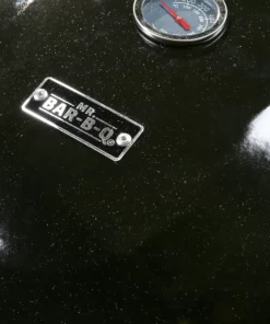 Mr. Bar-B-Q Grills Stand Up Charcoal Grill 22.17-in W Black/Porcelain Kettle Charcoal Grill -Mmaster Outlet Shop 44018139