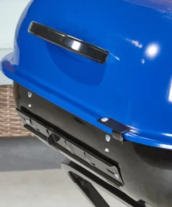 Americana Grills 21.25-in W Ocean Blue Kettle Charcoal Grill 10 Americana Grills 21.25-in W Ocean Blue Kettle Charcoal Grill -Mmaster Outlet Shop 44018193