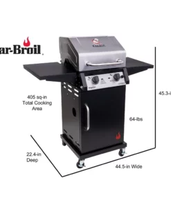 Char-Broil Grills Black and Stainless 2-Burner Liquid Propane Infrared Gas Grill -Mmaster Outlet Shop 44138200