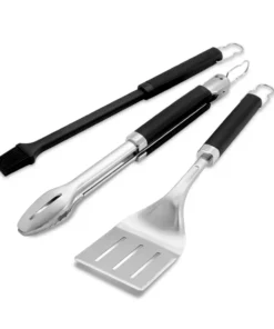 Weber Grilling Tools & Accessories Precision 3-Piece Grill Tool Set