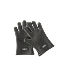 Weber Grilling Tools & Accessories 2-Pack Black Silicone Grill Gloves 9 Weber Grilling Tools & Accessories 2-Pack Black Silicone Grill Gloves -Mmaster Outlet Shop 44191074