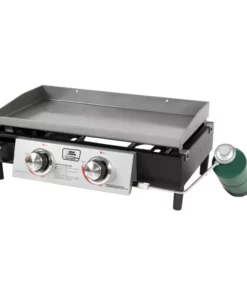 Blue Rhino Grills Blue Rhino Razor 2-Burner Portable LP Gas Griddle