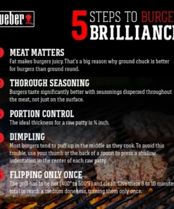 Weber Grilling Tools & Accessories Plastic Burger Press -Mmaster Outlet Shop 44419190