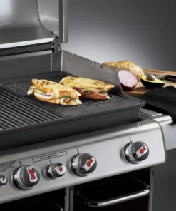 Weber Grill Replacement Parts 17.4-in x 12.1-in Rectangle Porcelain-coated Cast Iron Grilling Grate -Mmaster Outlet Shop 44439037 scaled