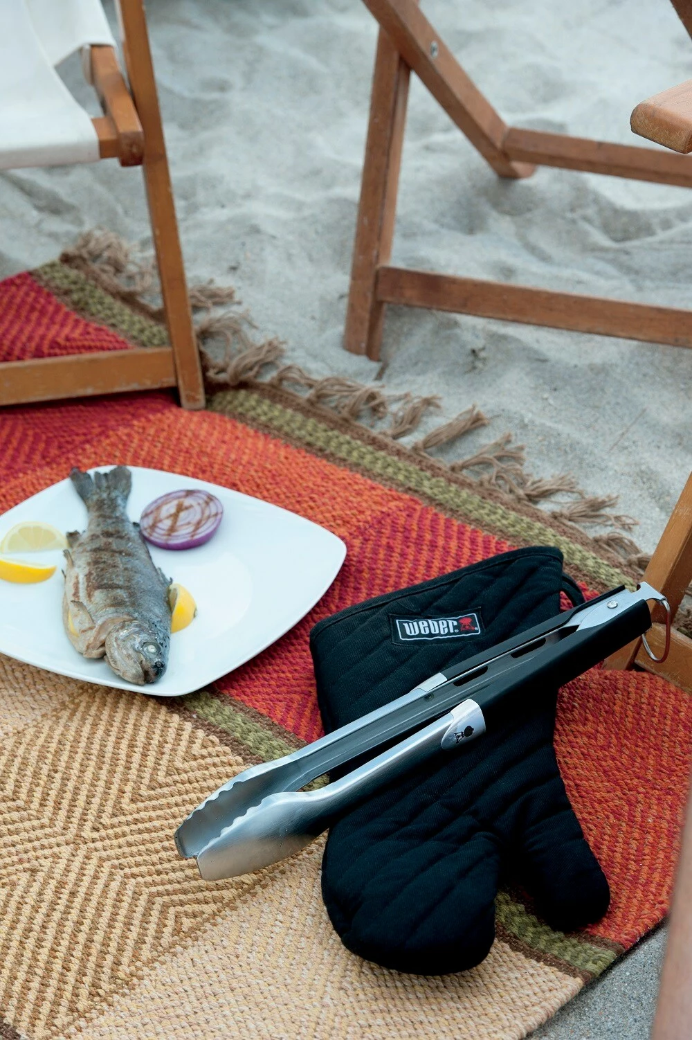 Weber Grilling Tools & Accessories Black Cotton Grill Mitt 2 Weber Grilling Tools & Accessories Black Cotton Grill Mitt - Image 2