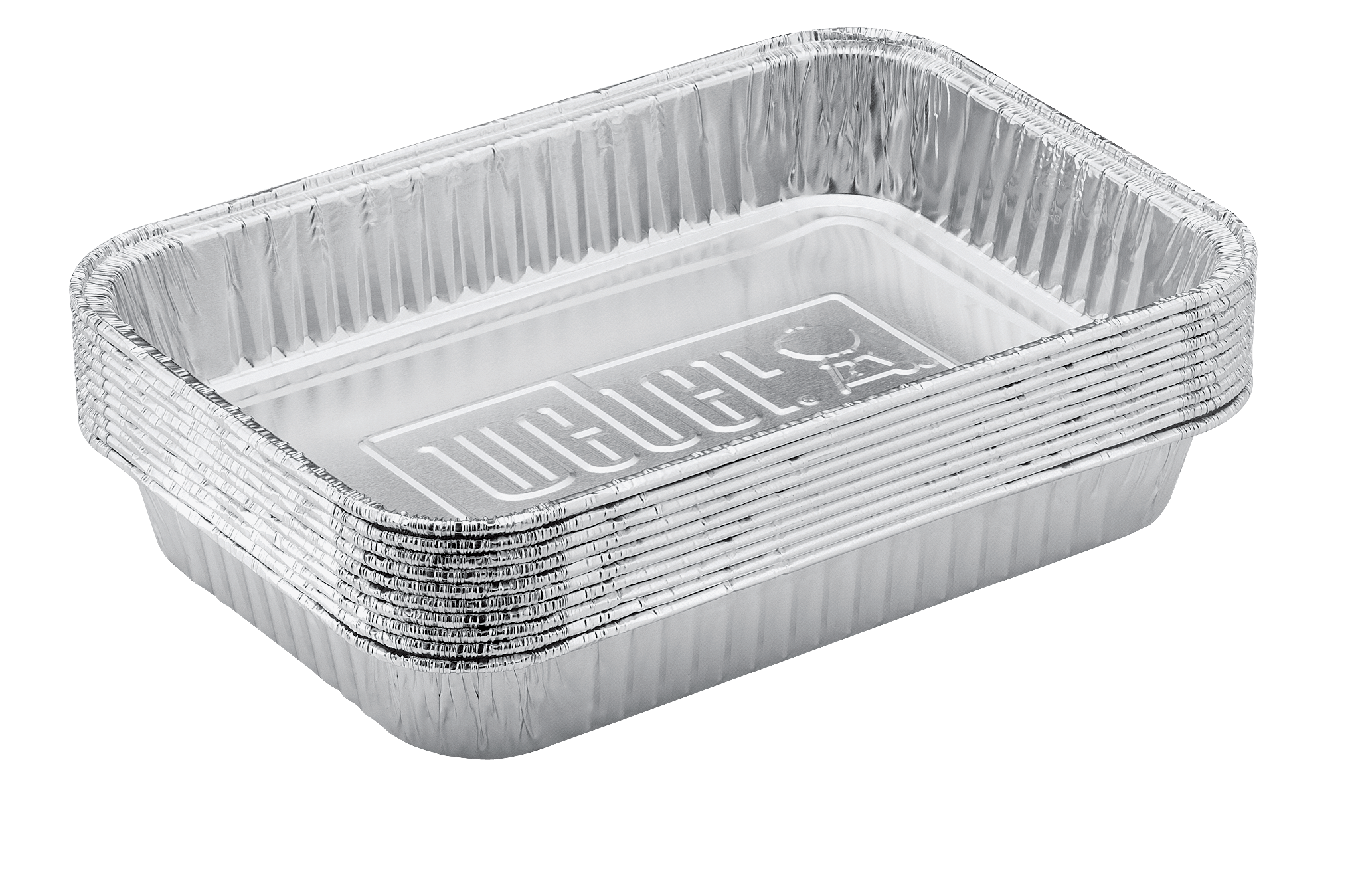 Weber Grilling Tools & Accessories 10-Pack 8.6-in L x 6-in W Disposable Aluminum Foil Grill Drip Pan 5 Weber Grilling Tools & Accessories 10-Pack 8.6-in L x 6-in W Disposable Aluminum Foil Grill Drip Pan - Image 5