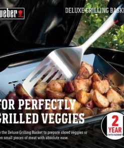 Weber Grilling Tools & Accessories Stainless Steel Grill Basket -Mmaster Outlet Shop 44571393