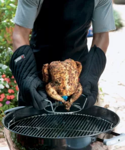 Weber Grilling Tools & Accessories Plated Steel Beer Can Chicken Rack -Mmaster Outlet Shop 44894409 scaled