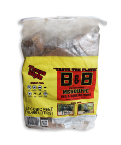 B&B Charcoal Grilling Fuels Cooking Logs Mesquite 30-lb Wood Chips
